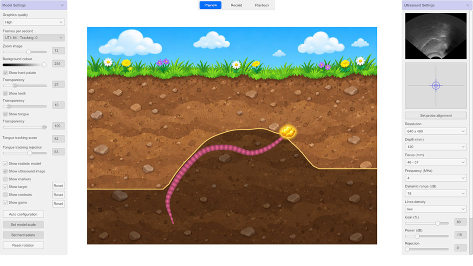 LinguaSound 3D interactive game